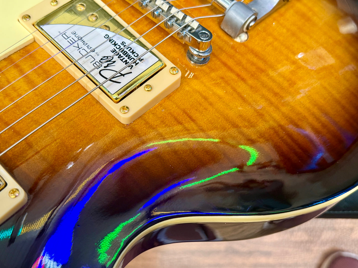 🔥NEW PICKUPS & BIGSBY🔥 Epiphone Les Paul~ 2003 Korean~ Tobacco Burst!