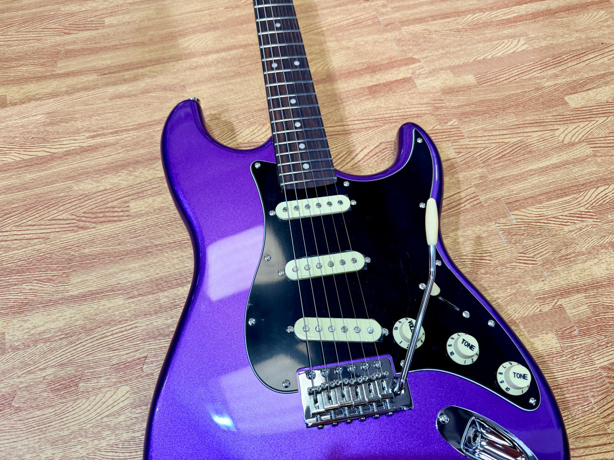 Jet Guitars JS-300~ Metallic Plum~ Rosewood Fingerboard~ Roasted Maple Neck
