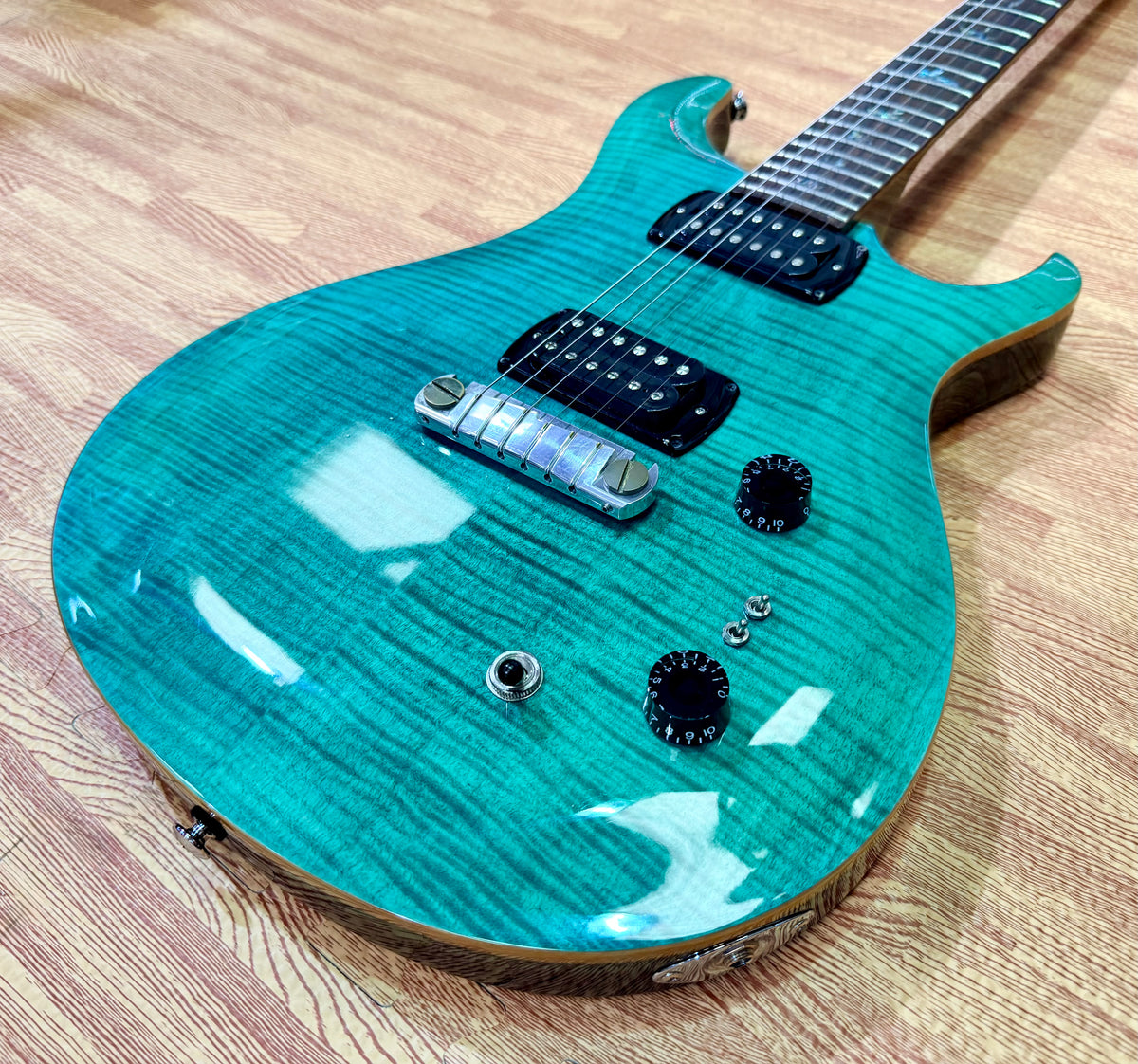 ✨2024✨ PRS SE Paul’s Guitar~ Turquoise + PRS Gig Bag~ Coil Split~ Cherished!