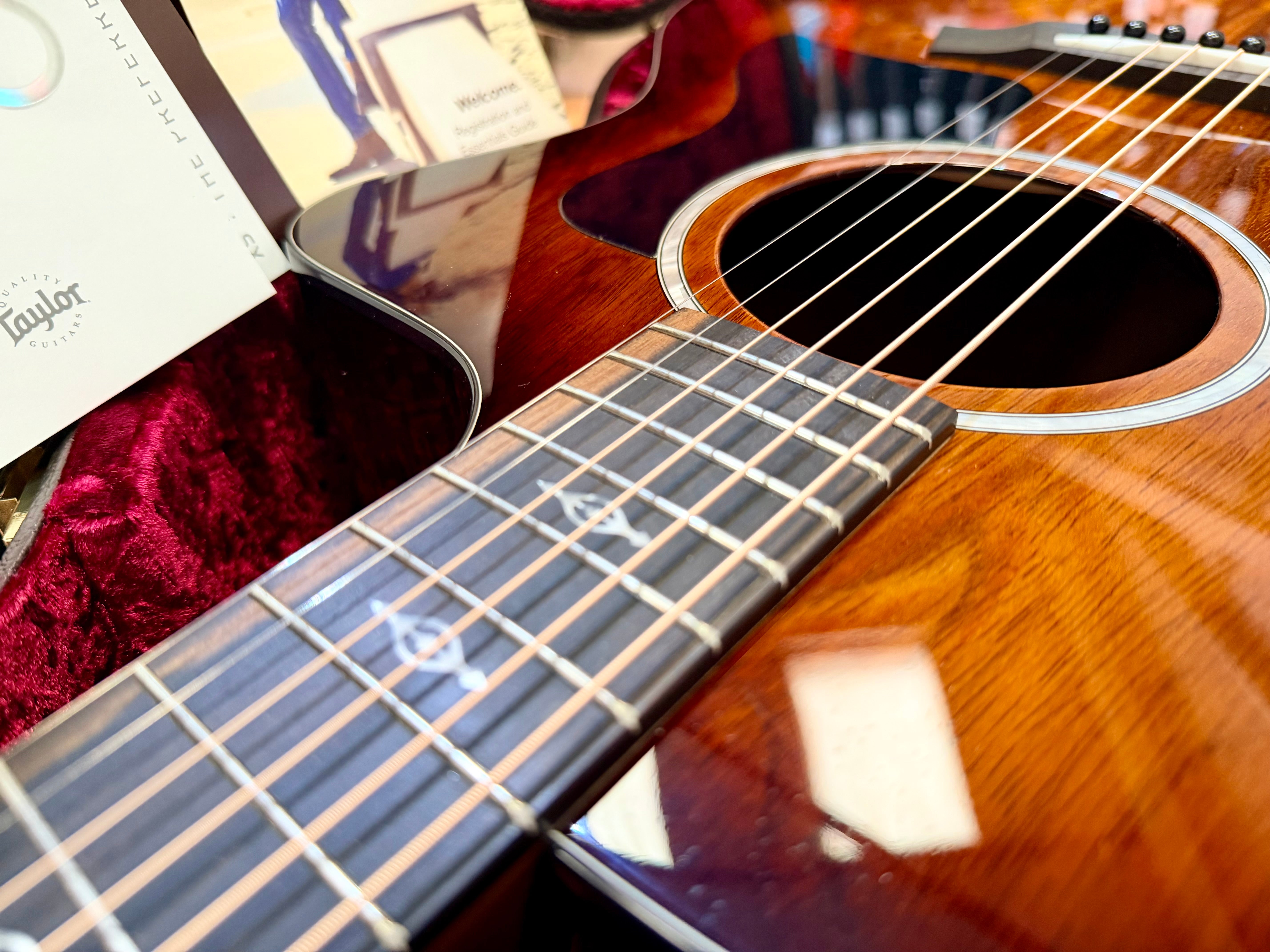 ✨2025✨ Taylor 224ce-K DLX Electro Acoustic Guitar~ Koa Deluxe Grand Auditorium!