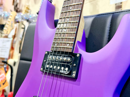 🔥NEW🔥 Schecter C-6 Deluxe~ Purple satin~ Diamond Pickups~ Electric Guitar!