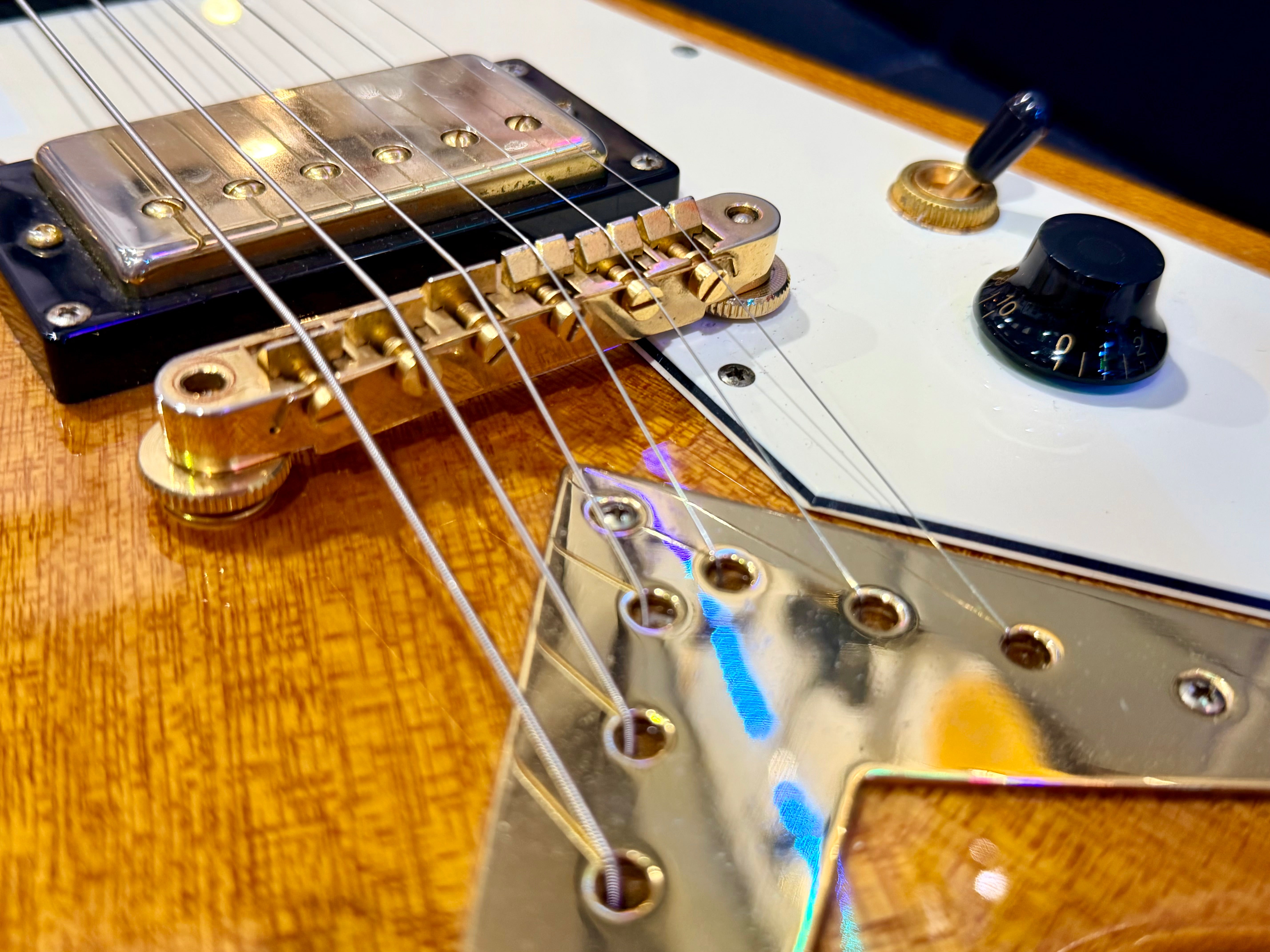 🔥2003 RARE🔥 Epiphone Korina Flying V ’58 Reissue~ Unsung Korea + Flight Case!