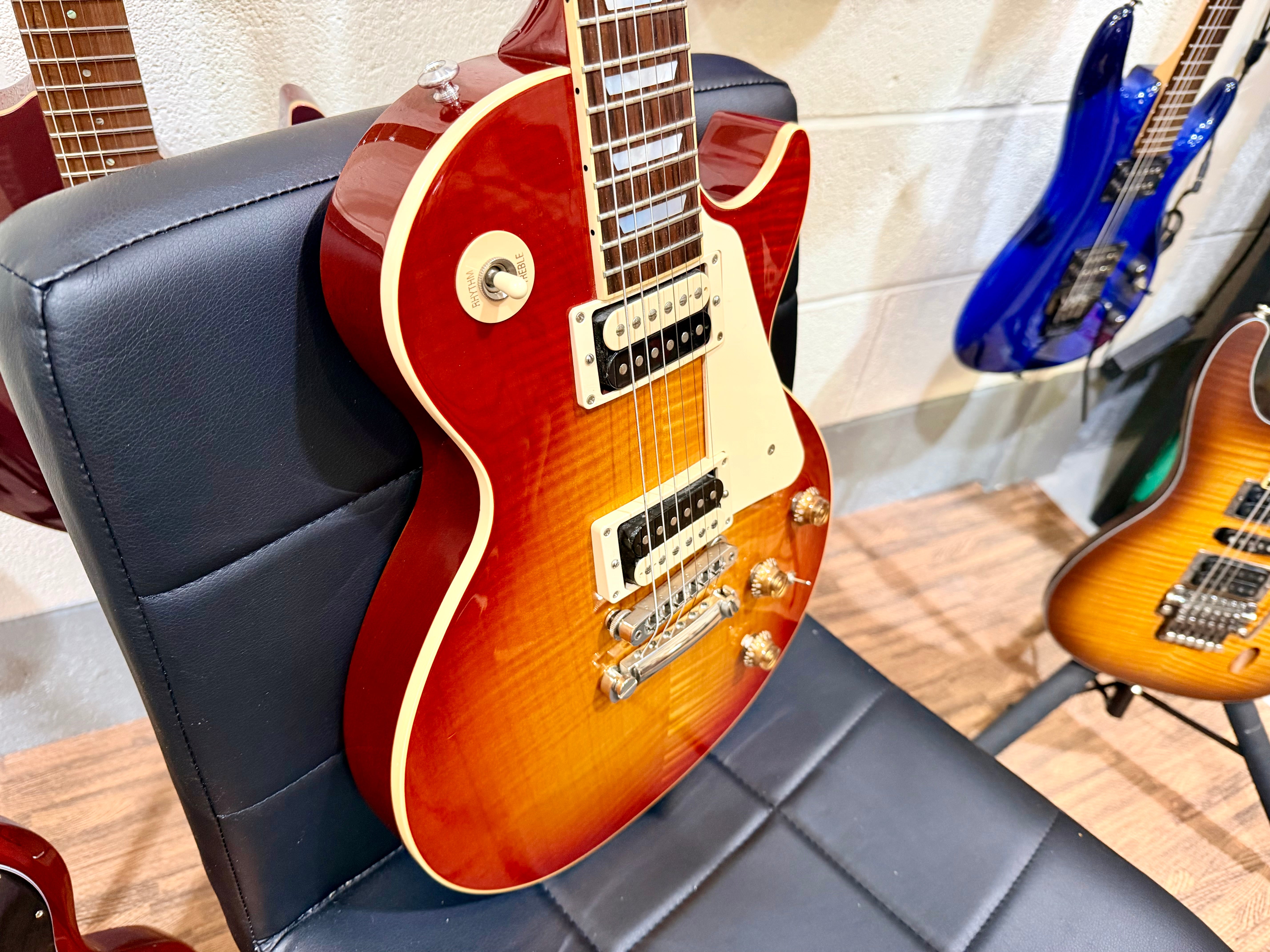 🌟Les Paul 100th🌟 2015 Gibson Les Paul Classic~ Cherry Sunburst + Case & Docs!