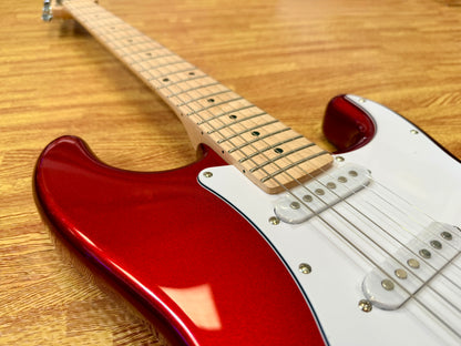 🎸 EastCoast ST1 Electric Guitar- Candy Apple Red~ Maple Neck Stratocaster 🎸