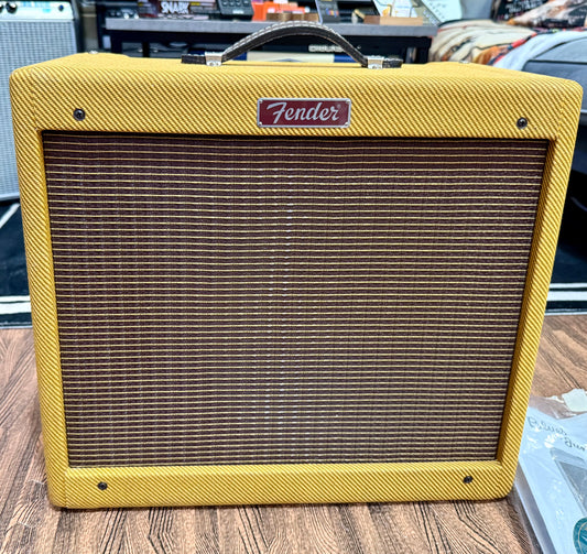 🌟MINT🌟 Fender Blues Junior Lacquered Tweed Valve Guitar Combo Amplifier~Jensen
