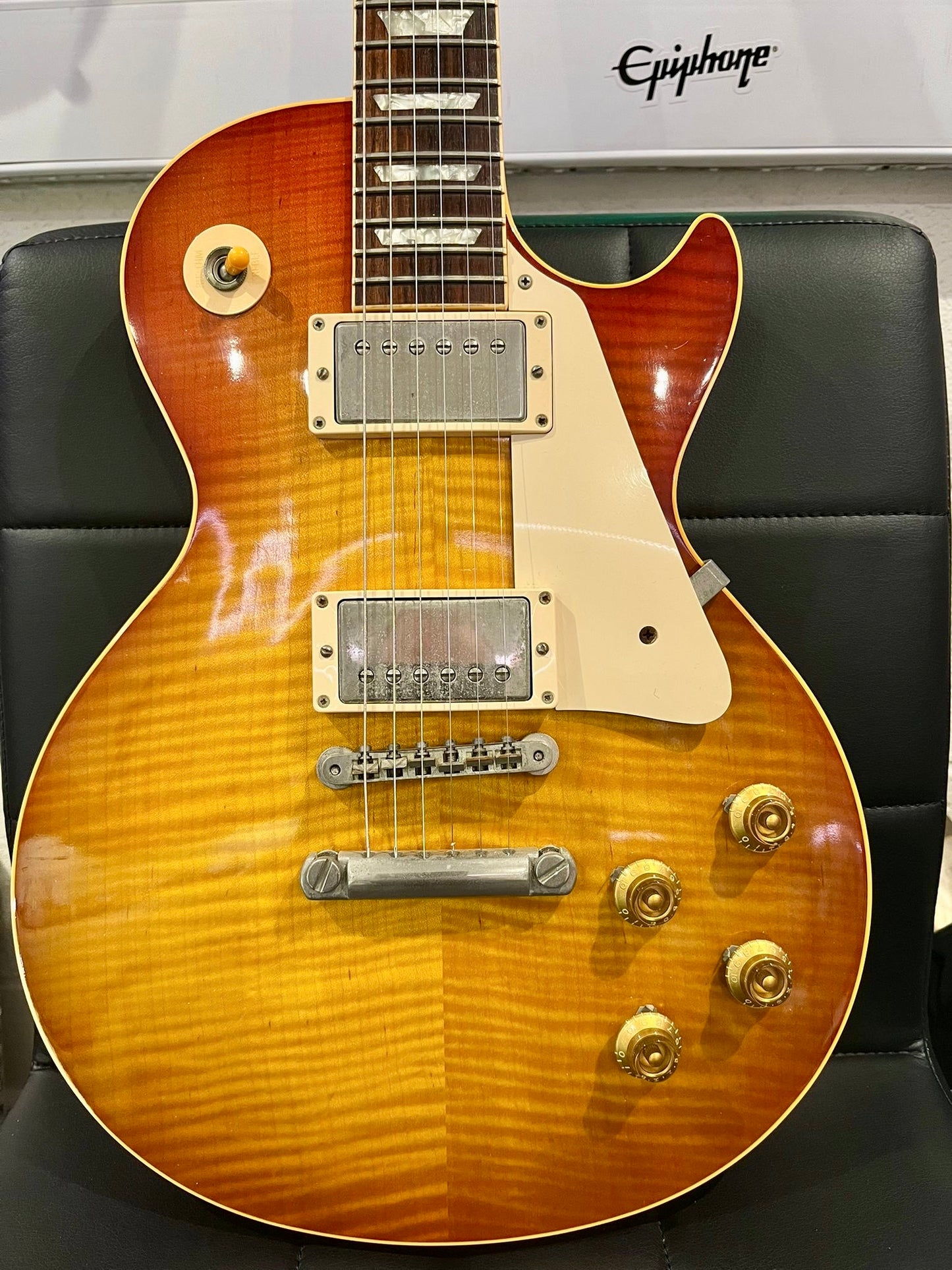🔥YAMANO🔥 1999 Gibson Custom Shop 1959 Les Paul Historic Reissue~ Ice Tea Burst
