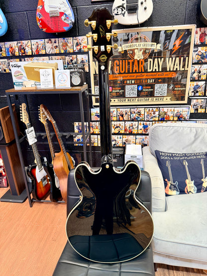 🔥2018🔥 Epiphone Joe Bonamassa ES-355 Limited Edition Black + OHSC & Signed COA