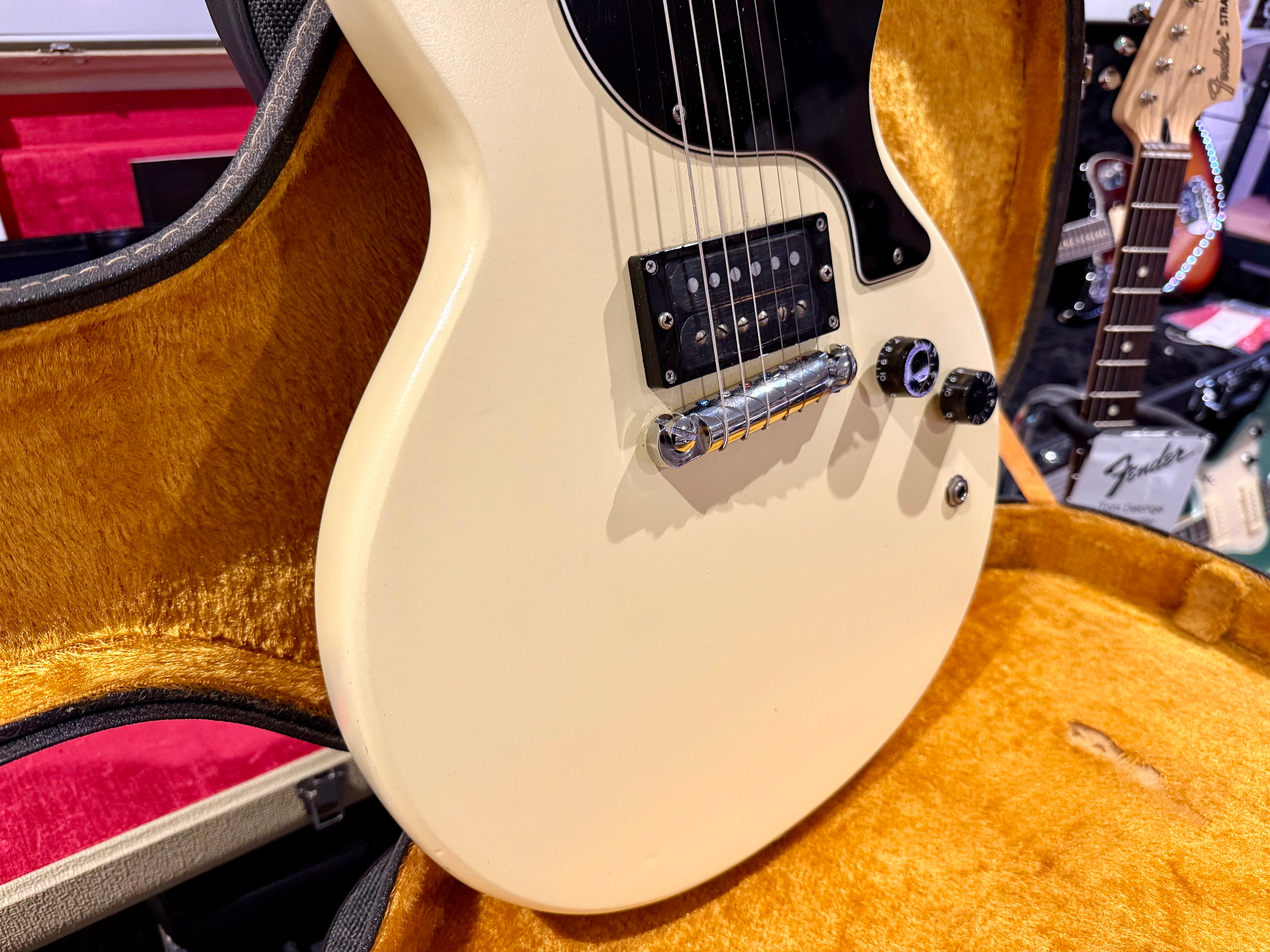 🌟RARE BUTTERMILK🌟 Gordon Smith GS1-60 Singlecut~Coil Split + Case~2006 UK Made