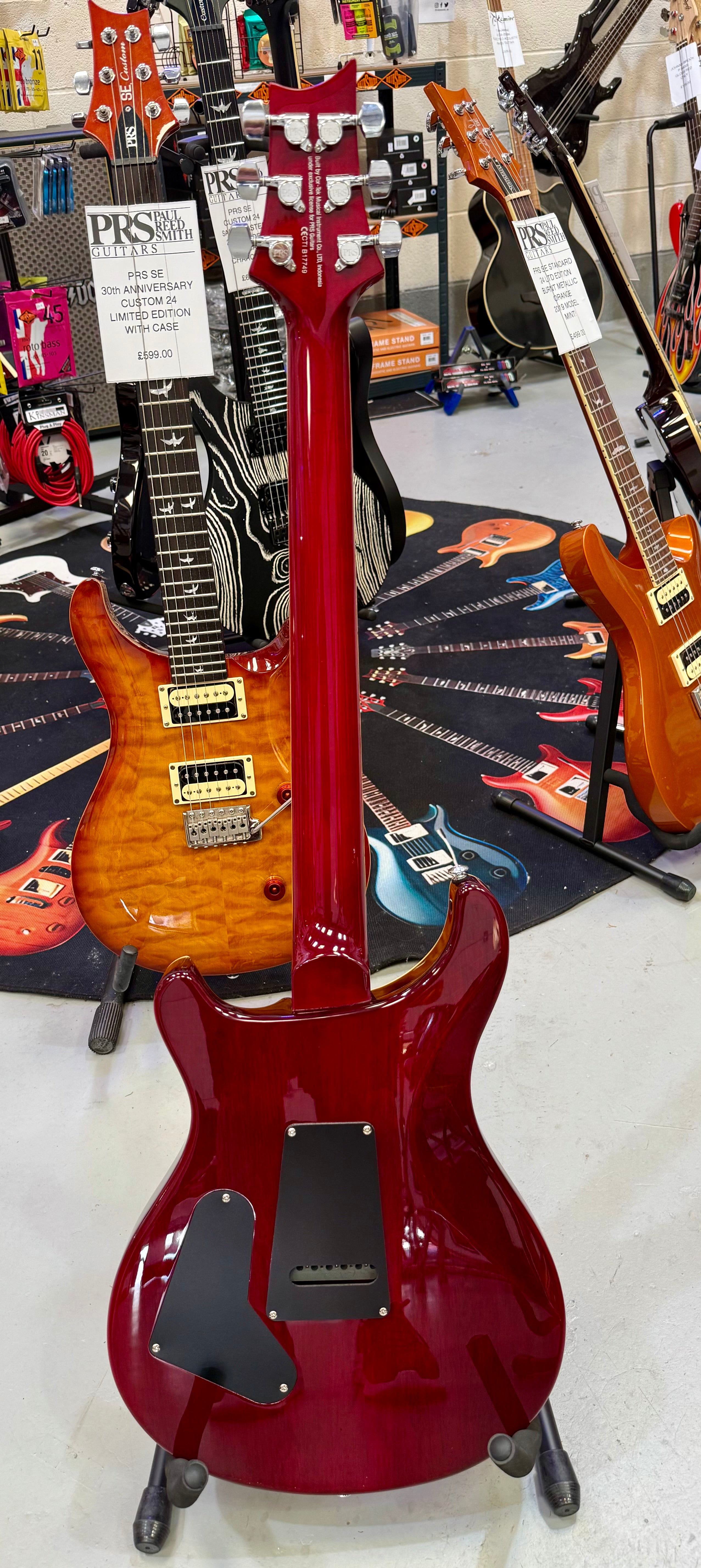 🔥2019🔥 PRS SE Standard 24~ Vintage Cherry Gloss ~ Coil Tap ~ Bird Inlays!
