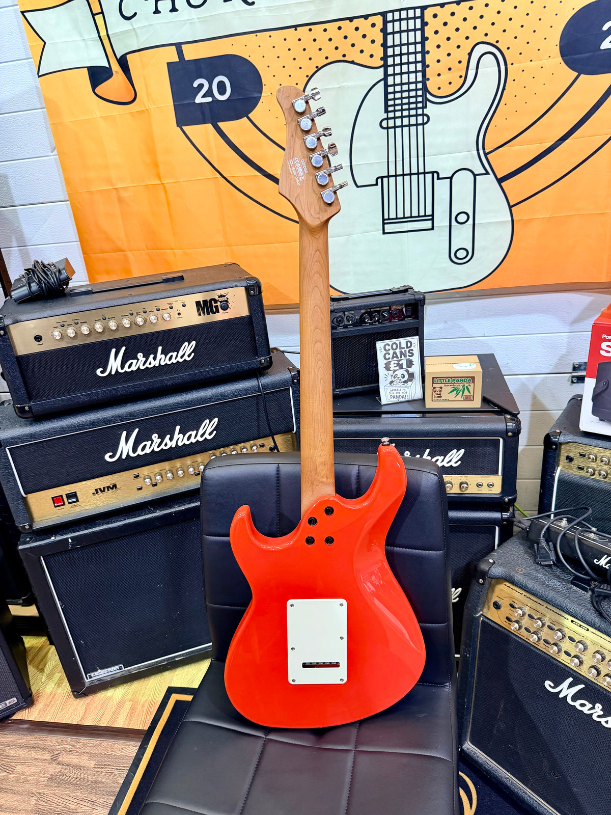 🌟 NEW Cort G200SE Scarlet Red Electric Guitar~ Roasted Maple Neck 🌟