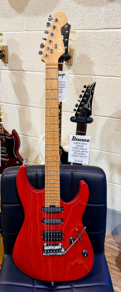 🔥KOREAN🔥 Charvel Pro-Mod DK24 HSS 2PT CM Red Ash~ Seymour Duncan~ 2021 MIK!