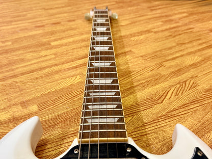 🔥2023🔥 Burny RSG-60 ’63 Alpine White SG Electric Guitar~ Near Mint~ Fernandes!