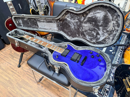 🔥2019🔥 Epiphone Les Paul Prophecy Custom Plus EX~ Midnight Sapphire~ EMG P’Ups