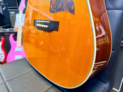 🌟2013🌟 Epiphone Masterbilt DR-500MCE Electro Acoustic Guitar All Solid~ Natural