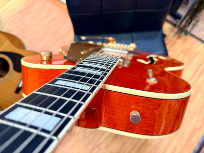 ✨1990✨ Gretsch 6120 Nashville Western Orange MIJ Terada~ Bigsby~ Japan + Case!