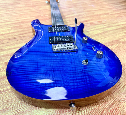 ✨ PRS 35th Anniversary SE Custom 24-08 Electric Guitar in Faded Blue Burst ✨