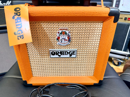 🔥MINI STACK🔥 Orange Micro Dark 20W Valve Guitar Amp Head + PPC108 Cab + Bag!