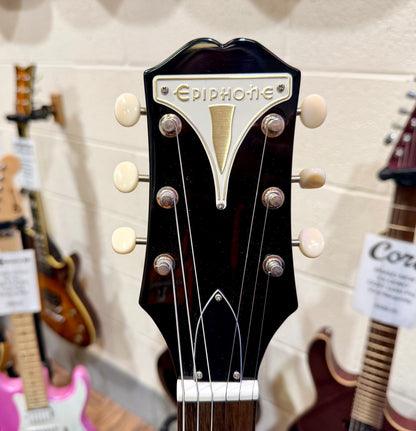 ✨2024✨ Epiphone Coronet~ Ebony  Electric Guitar~ P90~ Cherished Condition!