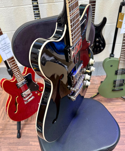 🌟2021🌟 Hofner Verythin HCT Standard~ Black Hollow-body~ Contemporary Series!