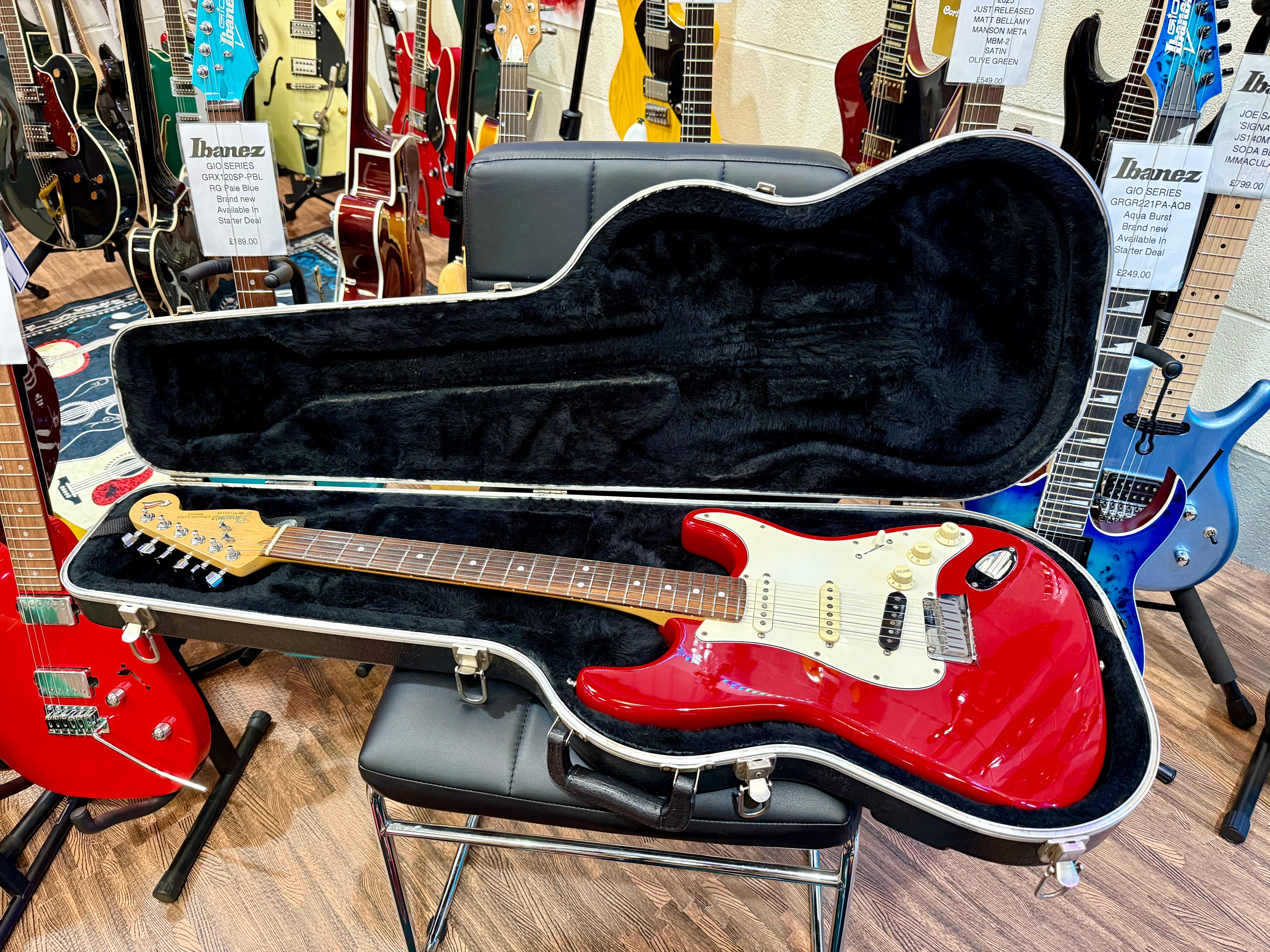 🌟RARE 1994🌟 Fender USA 40th Anniversary Stratocaster~ American Standard + Case