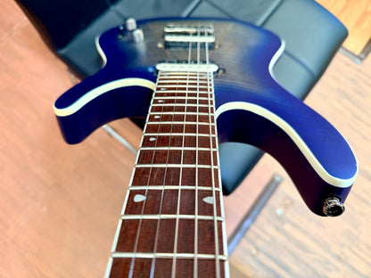 🔥 2023 🔥 Cort KX300 Electric Guitar~ Open Pore Cobalt Blue Burst~ EMG Pickups!