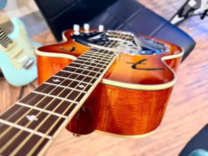 ☀️2010☀️ Fender FR-50CE Cutaway Electro Acoustic Resonator Guitar~ Sunburst!