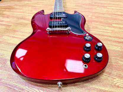 ✨2025✨ Epiphone SG Special P-90 Sparkling Burgundy + Hard Case~ MINT Condition