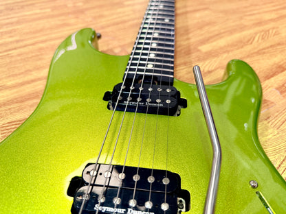 ⚡️2022⚡️ Charvel Pro-Mod San Dimas Style 1 HH FR E~ Lime Green Metallic~ Floyd!