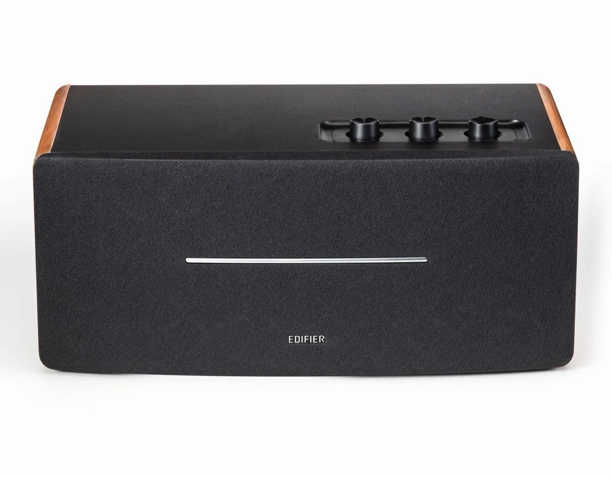 EDIFIER D12 Desktop Bluetooth Stereo Speaker 70 Watts RMS Sub Out - Brown