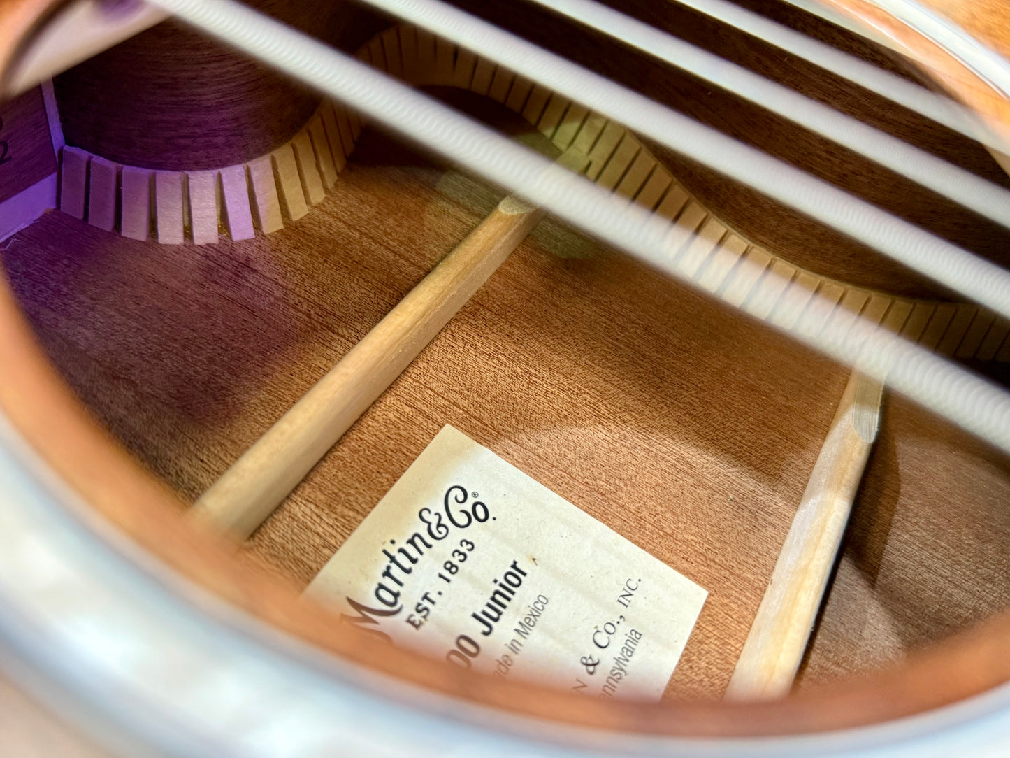 🪵 Martin StreetMaster 000C JR-10E Junior Electro Acoustic~ Dark Mahogany + Bag 🪵