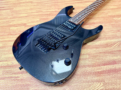 🔥RARE🔥 2005 Fernandes Revolver Pro Sustainer~ Floyd Rose~ Metallic Gunmetal!