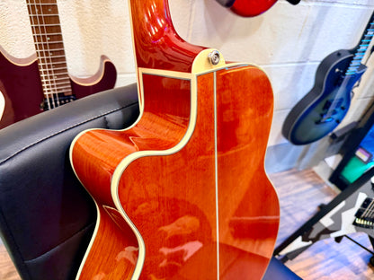 ☀️2010☀️ Fender FR-50CE Cutaway Electro Acoustic Resonator Guitar~ Sunburst!