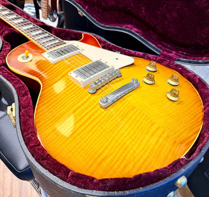 🔥YAMANO🔥 1999 Gibson Custom Shop 1959 Les Paul Historic Reissue~ Ice Tea Burst