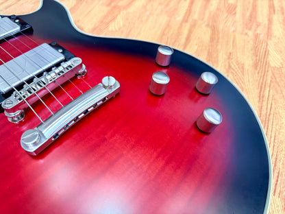 🔥2022🔥 Epiphone Les Paul Prophecy~ Red Tiger Aged Gloss~ Active Fishman P’ups!
