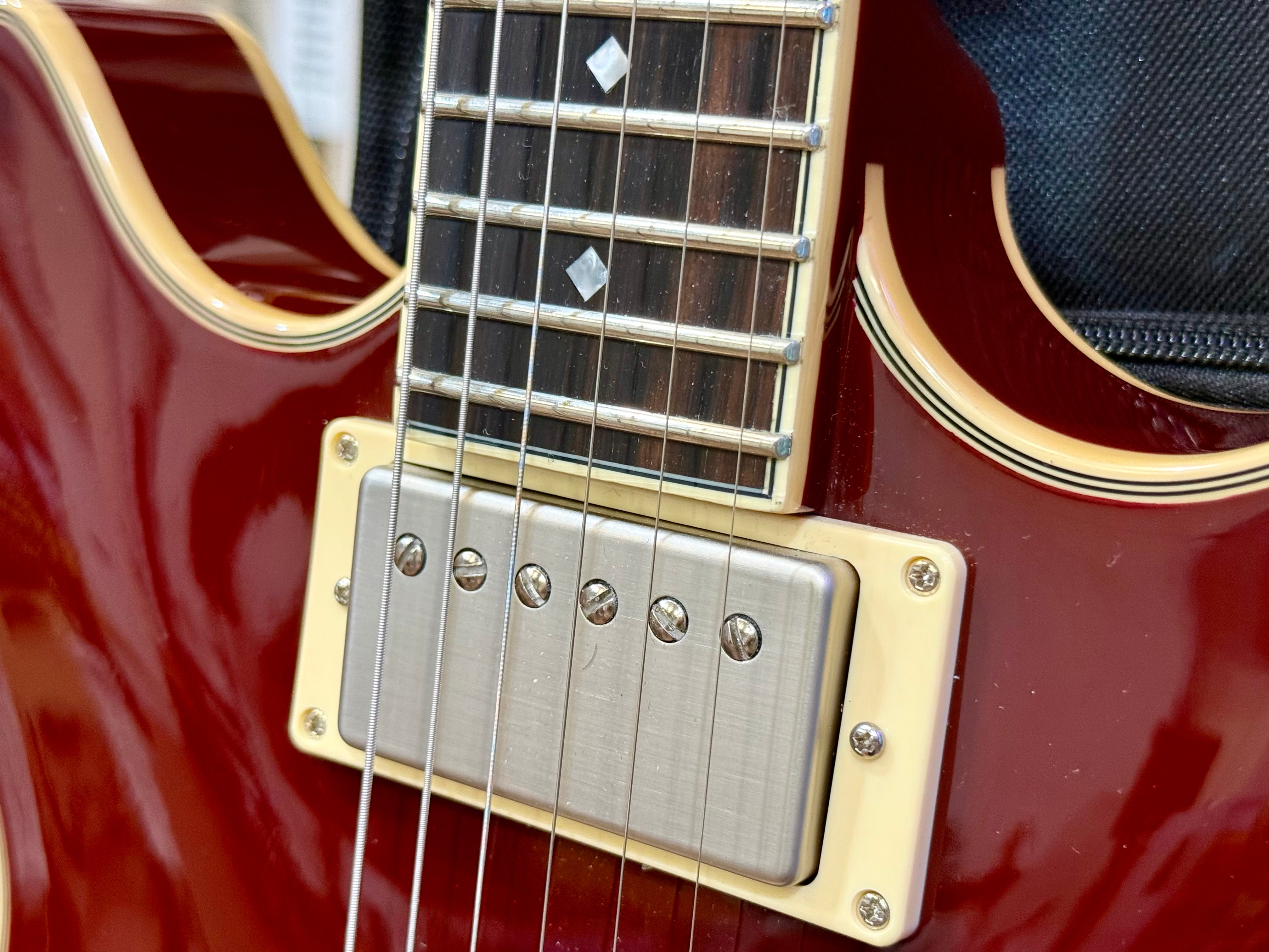 🌟MINT🌟 D’Angelico Excel Series DC Tour Hollowbody Centre Block~ Solid Wine Red