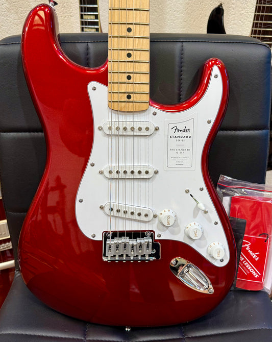 🌟BRAND NEW🌟 Fender Standard Stratocaster~ Candy Cola Red Strat~ Stunning!