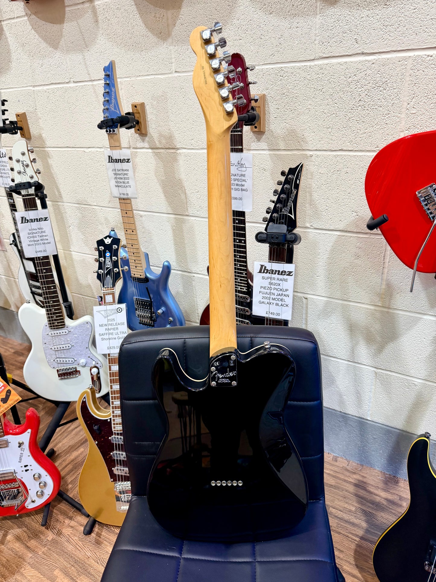 🌟2016 USA🌟 Fender American Elite Telecaster~ Mystic Black Sparkle~ Rosewood!