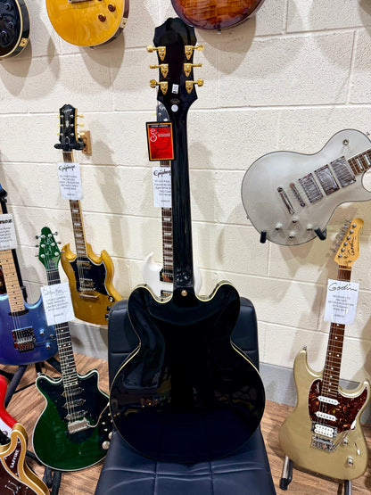 🌟MINT 2021🌟 Epiphone Sheraton II Pro Hollowbody~ Ebony Black + Hard Case!