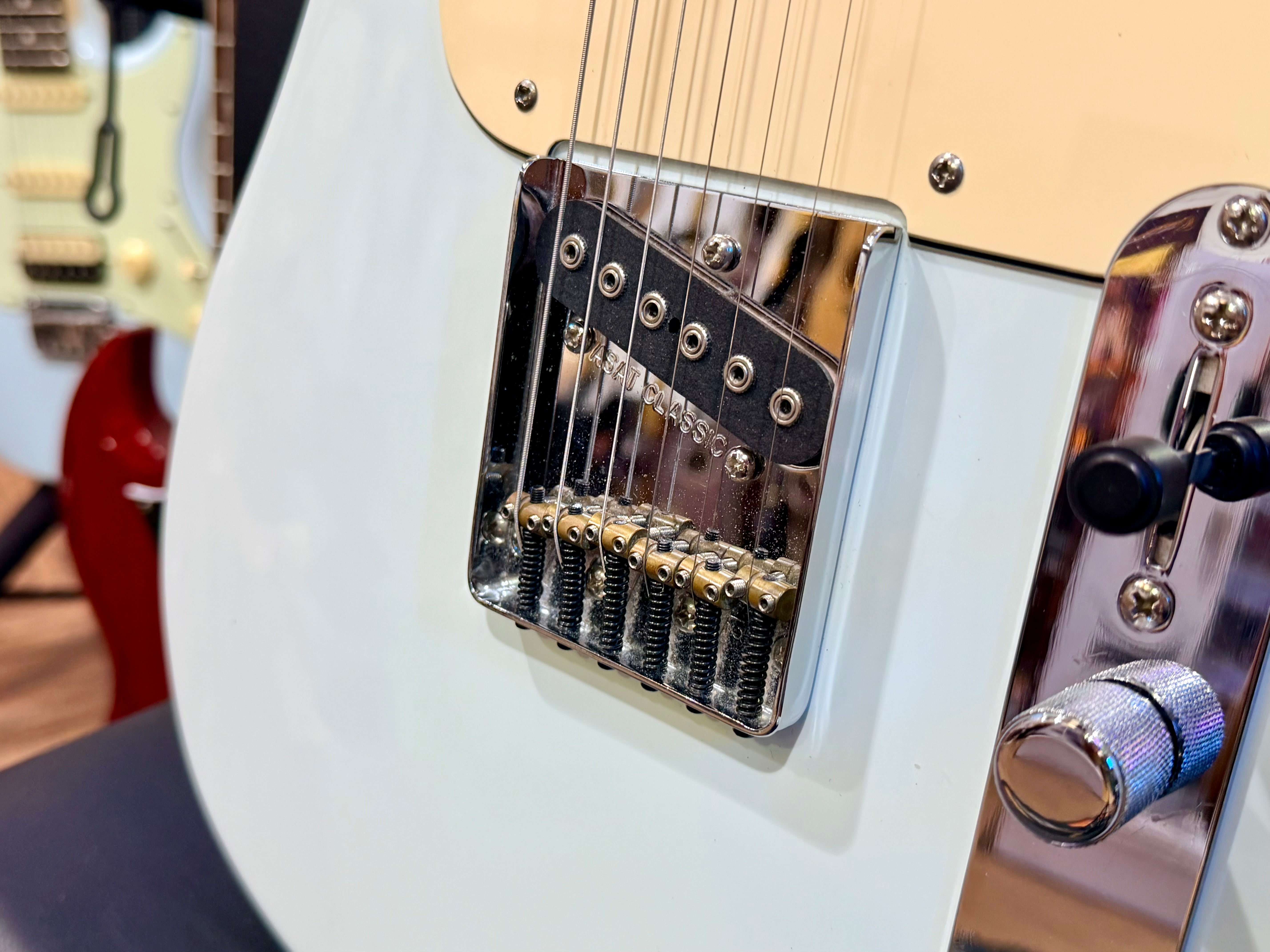 🌟MINT🌟 G&L ASAT Classic Bluesboy Tribute Series~ Sonic Blue~ Telecaster Guitar