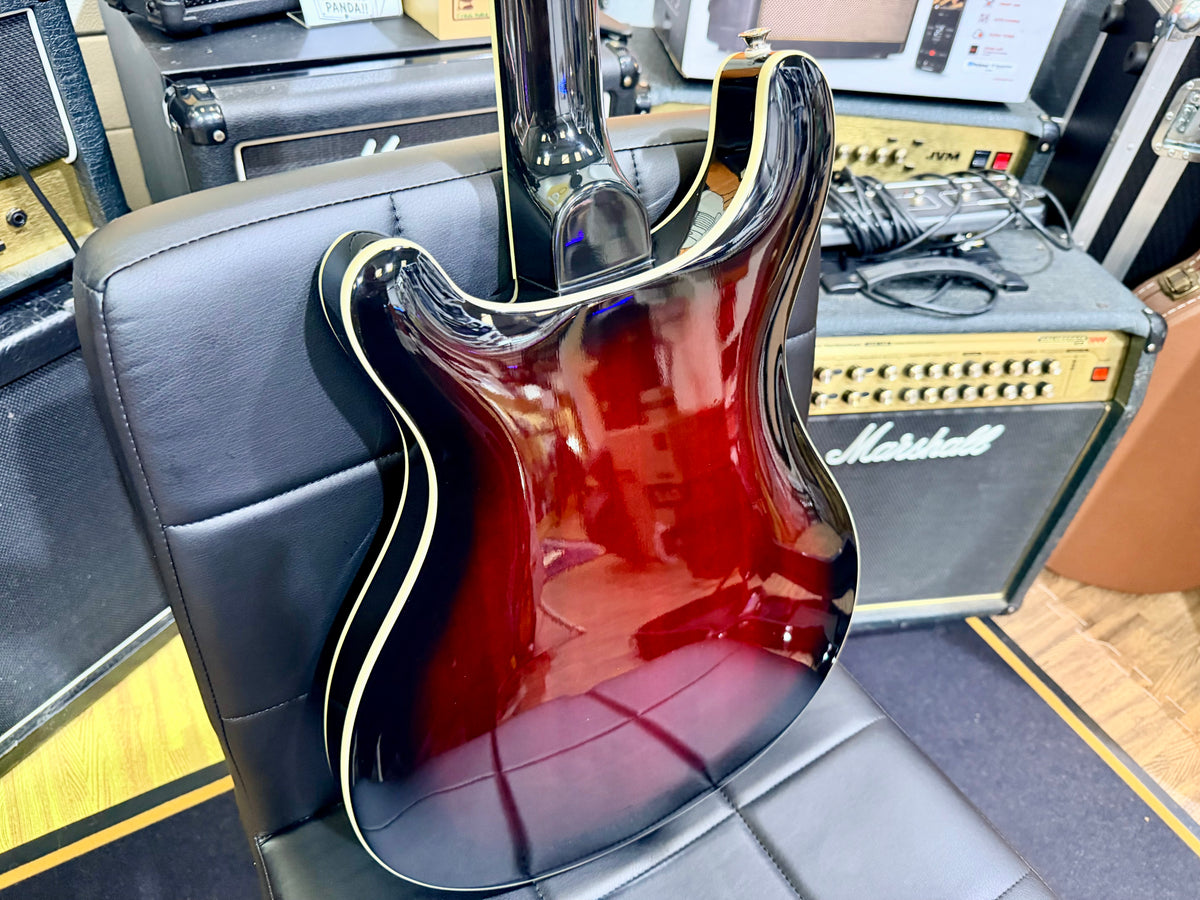 💥2022💥 PRS SE Standard Hollowbody Fire Red Burst + Hard Case~ Cherished!