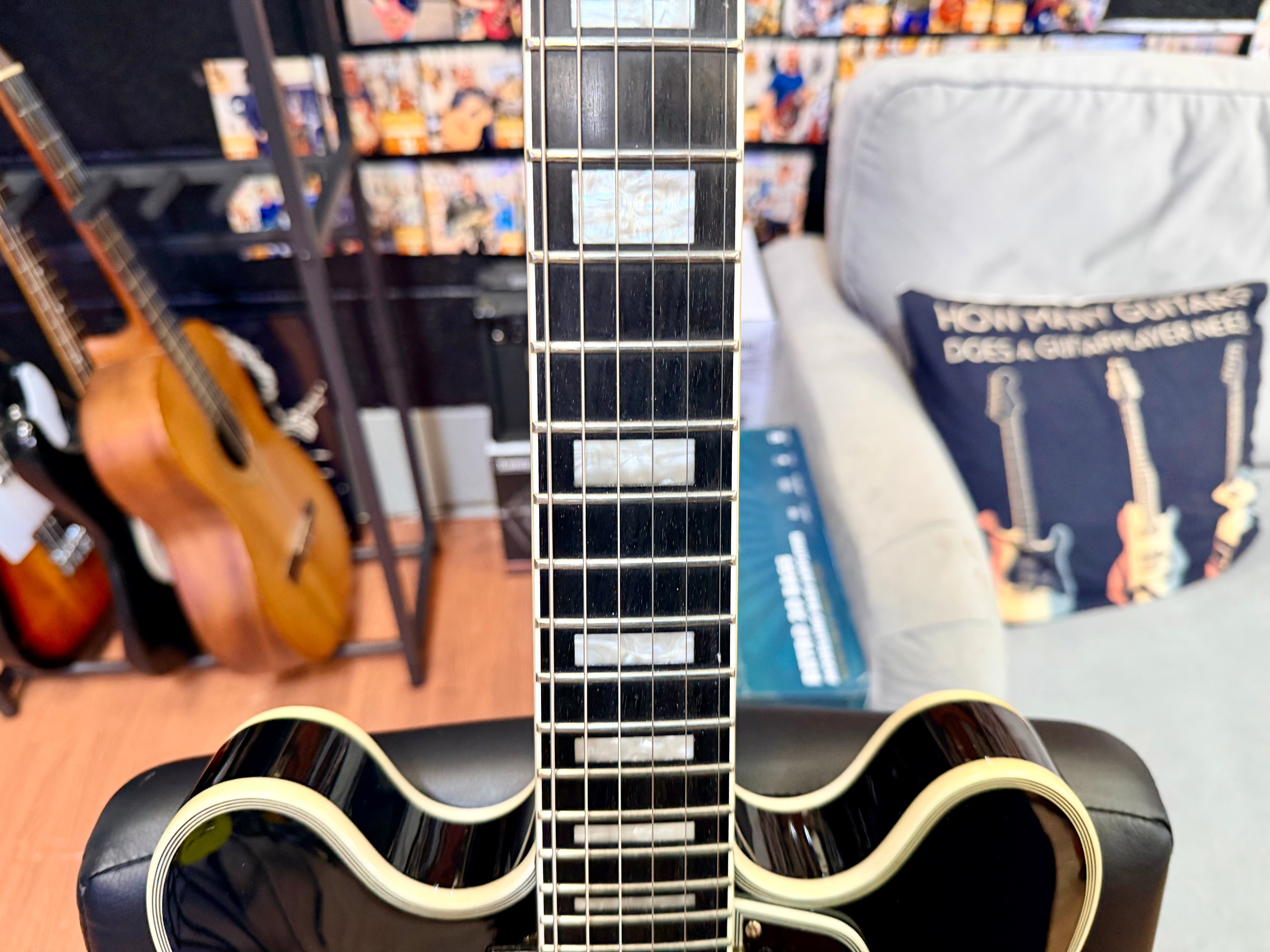 🔥2018🔥 Epiphone Joe Bonamassa ES-355 Limited Edition Black + OHSC & Signed COA