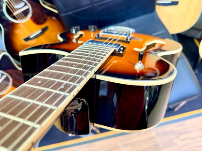 ☀️NEW☀️ Eko Tribute Jazz Semi-Acoustic Hollow Body Guitar Sunburst~ ‘ES-175’