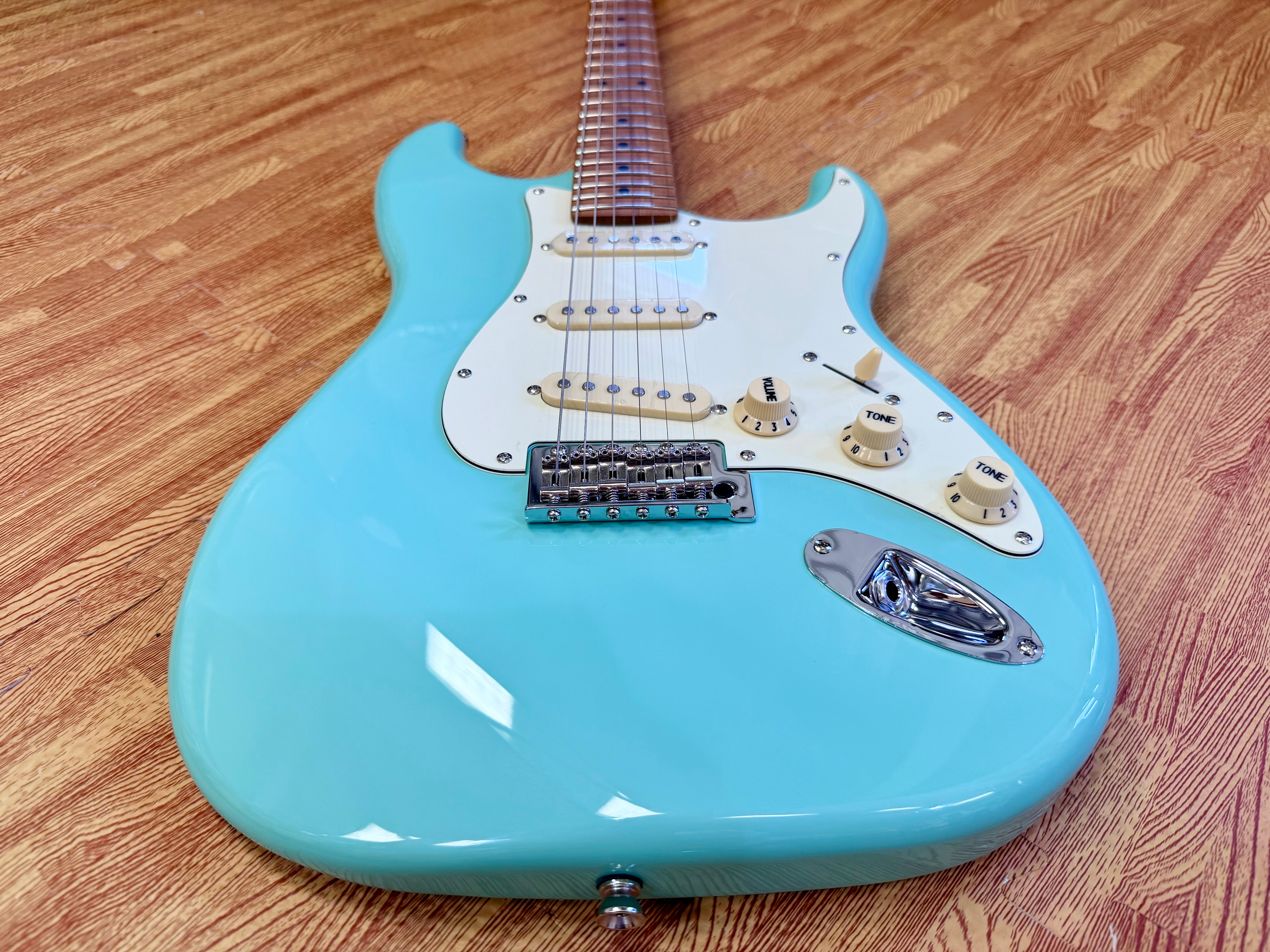 ⚡️NEW⚡️ Jet JS-300 Electric Guitar~ Seafoam Green~ Roasted Maple~ Strat~ 2026!