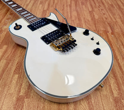 🔥2007🔥 Burny RLC-85S Custom~ Sustainer + Floyd Rose~ Snow White Les Paul!