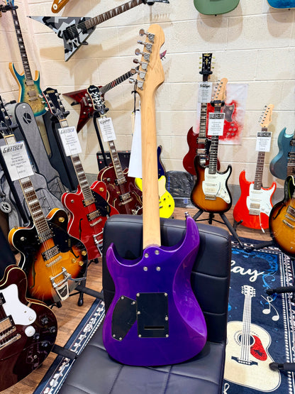 💜 B-STOCK 💜 Vintage V6M24 ReIssued Series Electric Guitar ~ Pasadena Purple!