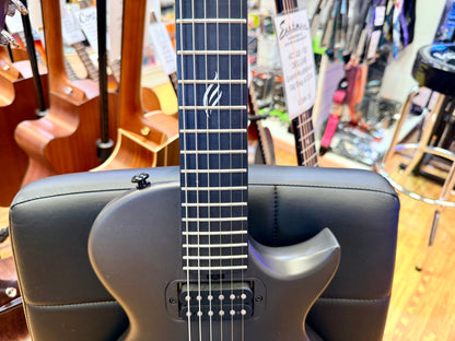 🔥B-STOCK🔥 Enya Nova Go Sonic Black Smart Carbon Fibre Electric Guitar + Bag!