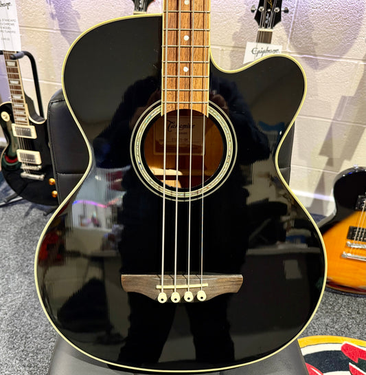 🌟ELECTRO-ACOUSTIC BASS 🌟 Takamine EGB2S-BK Gloss Black Bass~MINT!