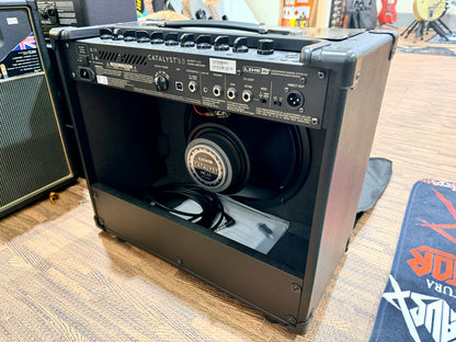 🔥EX-DEMO🔥 Line 6 Catalyst 60 Electric Guitar Combo Amp~ Footswitch & Cover!