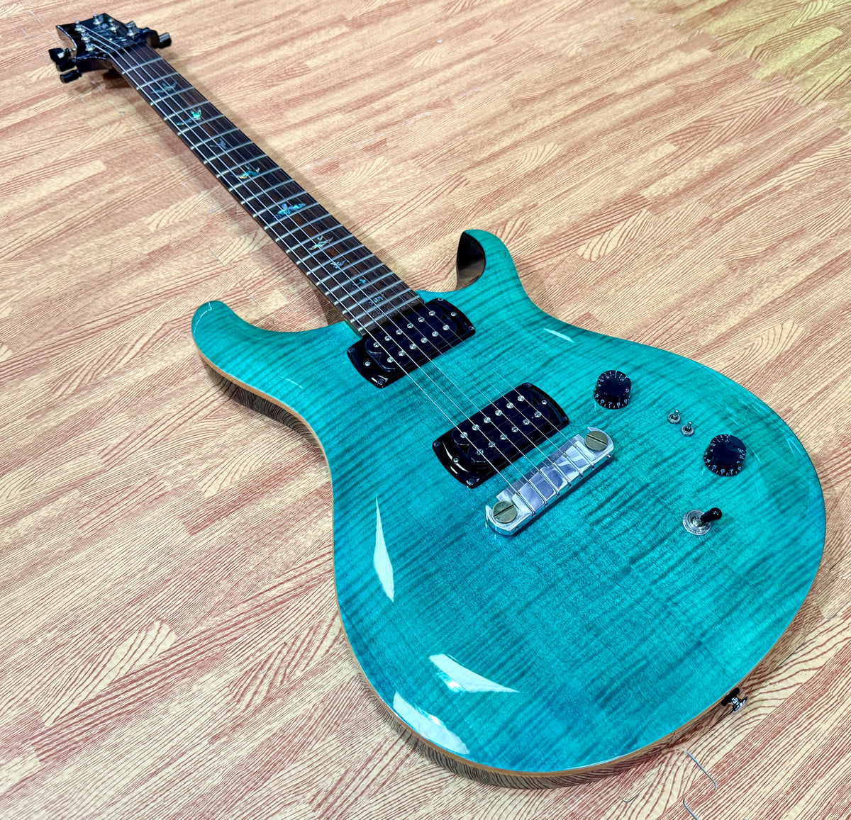 ✨2024✨ PRS SE Paul’s Guitar~ Turquoise + PRS Gig Bag~ Coil Split~ Cherished!