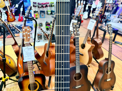 🪵NEW🪵 Vintage Statesboro VE440MM Mahogany Cutaway Electro-Acoustic Guitar!